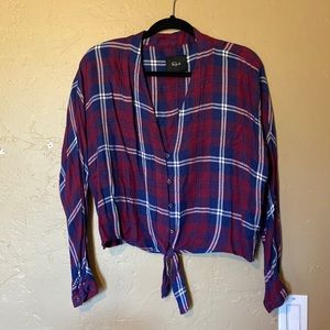 Anthro brand flannel